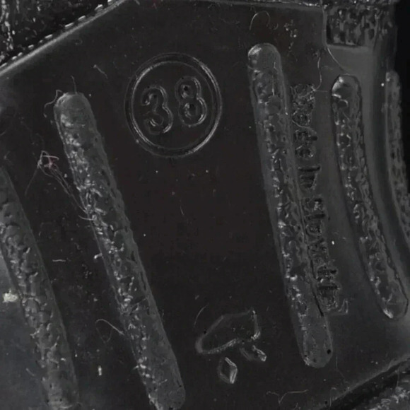 Rieker Suede Winter  Ankle Boots Lined Genuine Leather Black Size 38 - Picture 11 of 12